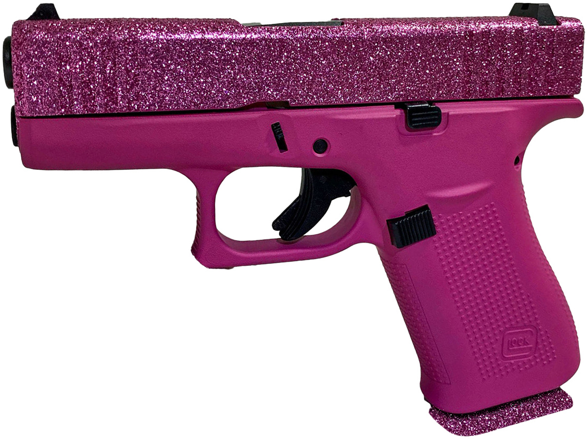 GLOCK 43X 9MM GLITTER GUNZ CRUSH - Pistols